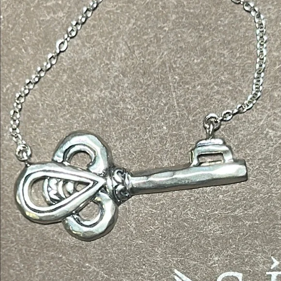 Silpada’s Sterling Key Necklace - Picture 2 of 6